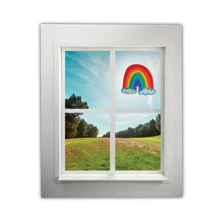 3M/COMMERCIAL TAPE DIV. Restickable Mounting Tabs, Holds Up to 0.6 lb, 0.88" Pre-Cut Circles, Clear, 18/Pack (MMMR105) thumbnail 3