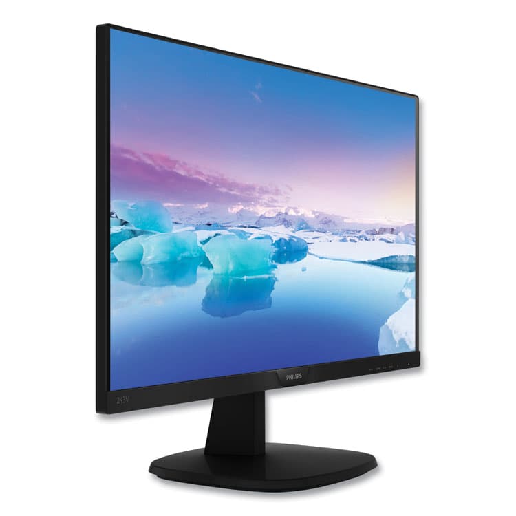 PHILIPS V-Line Full HD LCD Monitor23.8" Widescreen, IPS Panel, 1920 Pixels x 1080 Pixels (PSP243V7QJAB) thumbnail 2
