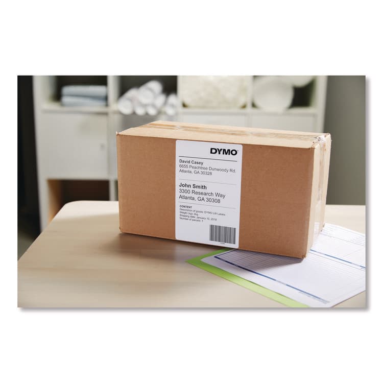 DYMO LabelWriter Shipping Labels, 4" x 6", White, 220 Labels/Roll (DYM1744907) thumbnail 2