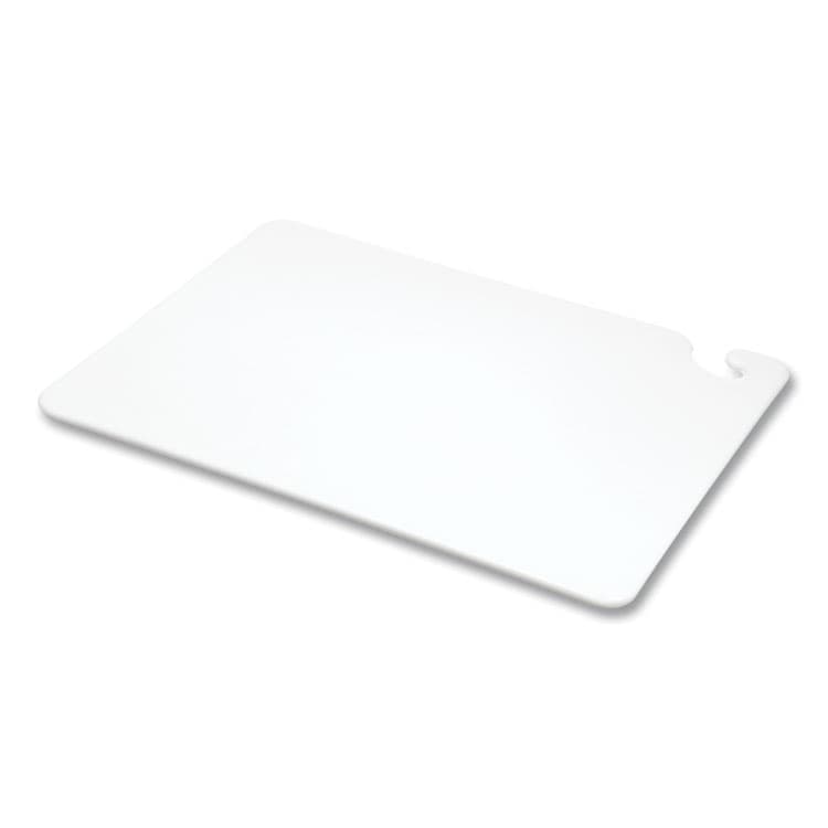 CFS BRANDS Cut-N-Carry Color Cutting Boards, Plastic, 20 x 15 x 0.5, White (SJMCB152012WH) thumbnail 4