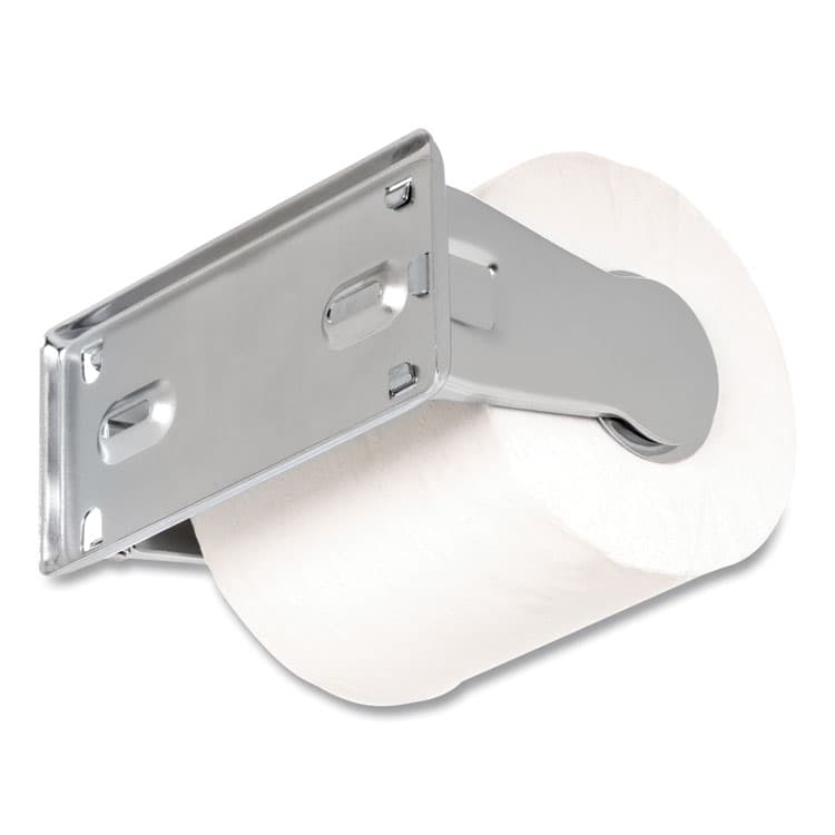 CFS BRANDS Locking Toilet Tissue Dispenser, 6 x 4.5 x 2.75, Chrome (SJMR200XC) thumbnail 3