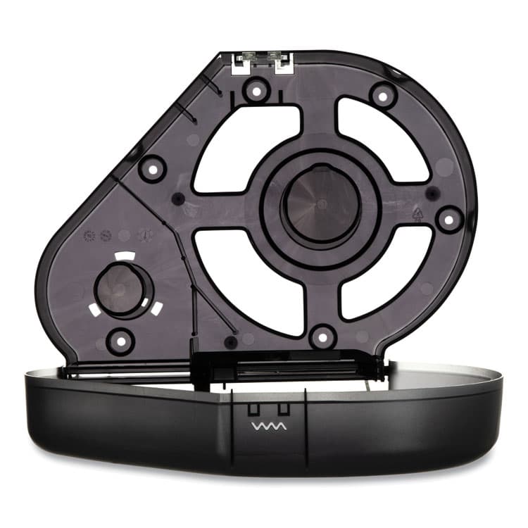 CFS BRANDS Oceans Reserva Jumbo Tissue Dispenser with Stub Roll, 16.75 x 5.5 x 12.25, Black Pearl (SJMR3090TBK) thumbnail 3