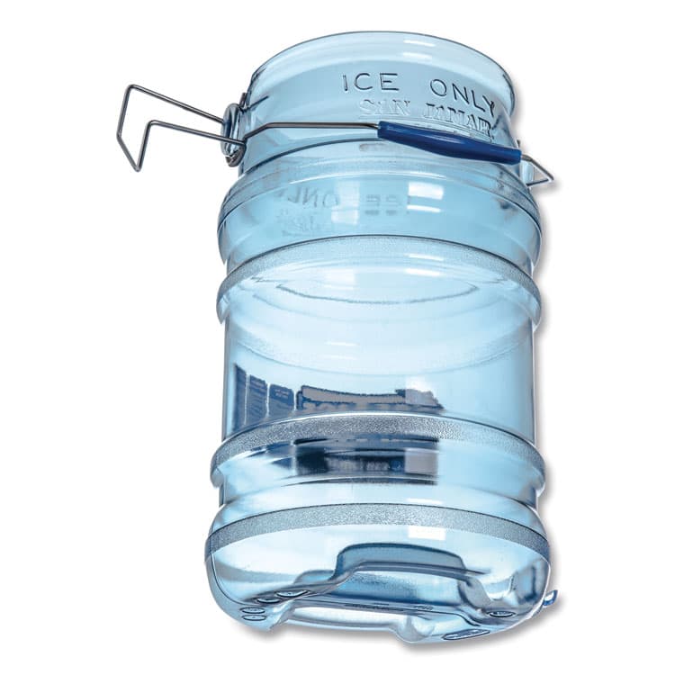 CFS BRANDS Saf-T-Ice Tote, 6 gal, Transparent Blue (SJMSI6000) thumbnail 4