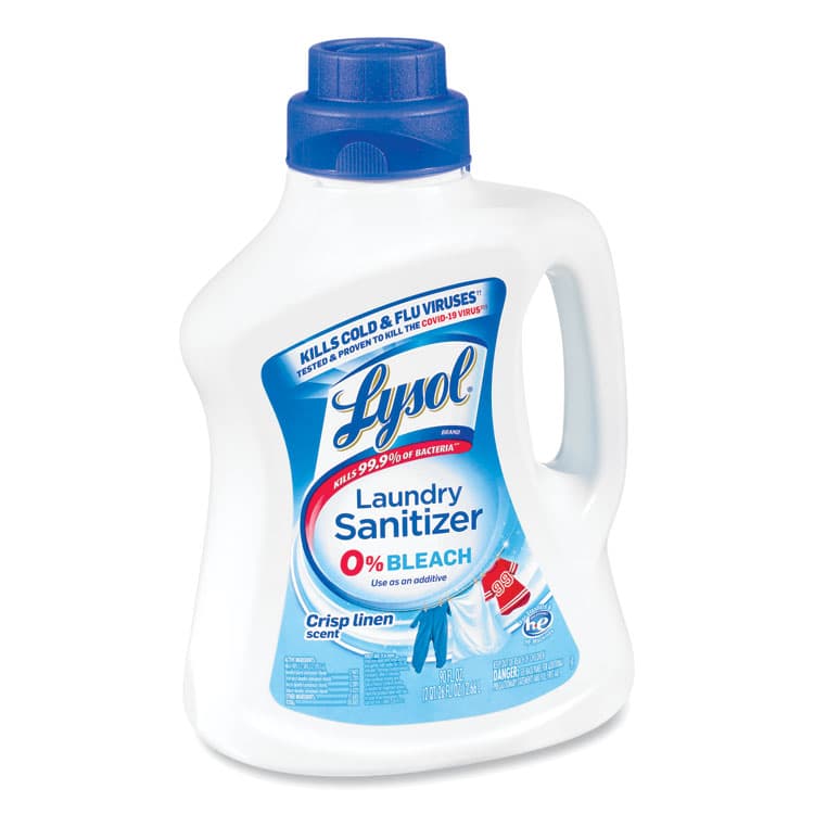 RECKITT BENCKISER Laundry Sanitizer, Liquid, Crisp Linen, 90 oz (RAC95872EA) thumbnail 4