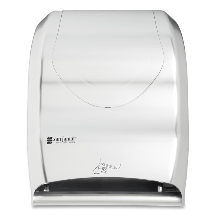 CFS BRANDS Smart System with iQ Sensor Towel Dispenser, 16.5 x 9.75 x 12, Silver (SJMT1470SS)