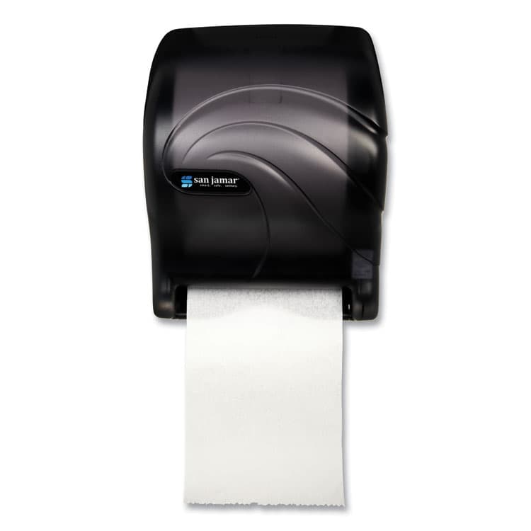 CFS BRANDS Tear-N-Dry Essence Touchless Towel Dispenser, 11.75 x 9.13 x 14.44, Black Pearl (SJMT8090TBK)