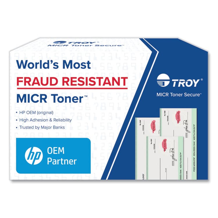 TROY 0281350001 90A MICR Toner Secure, Alternative for HP CE390A, Black (TRS0281350001)