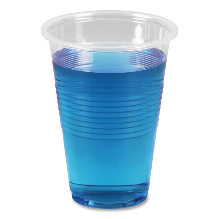 BOARDWALK Translucent Plastic Cold Cups, 16 oz, 50/Pack (BWKTRANSCUP16PK) thumbnail 3