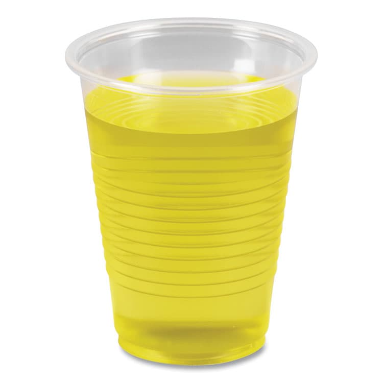 BOARDWALK Translucent Plastic Cold Cups, 7 oz, 100/Pack (BWKTRANSCUP7PK) thumbnail 3