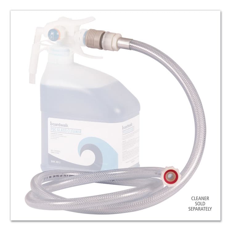 BOARDWALK PDC Hose Kit, 0.5" Hose Diameter, 0.5" x 6 ft, Clear/Green (BWK710050KT) thumbnail 4