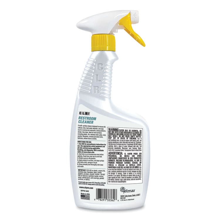 JELMAR, LLC Restroom Cleaner, 32 oz Pump Spray, 6/Carton (JELFMRC326PRO) thumbnail 2