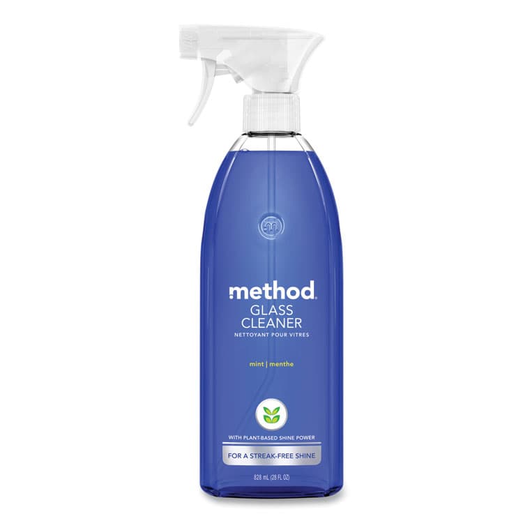 METHOD PRODUCTS . Glass and Surface Cleaner, Mint, 28 oz Spray Bottle (MTH00003)