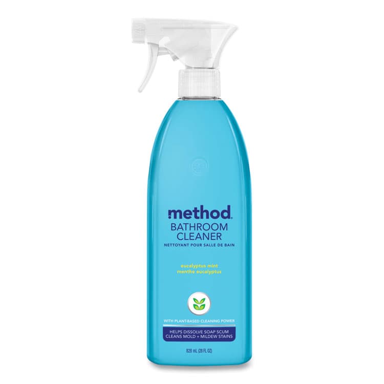 METHOD PRODUCTS . Tub and Tile Bathroom, Eucalyptus Mint, 28 oz Spray Bottle (MTH00008)