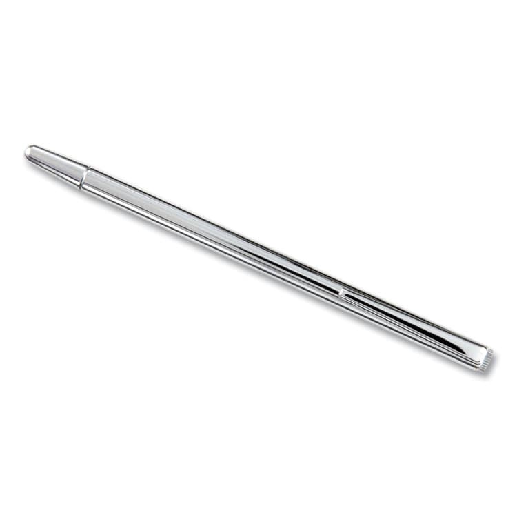 APOLLO AUDIO VISUAL Slimline Pen-Size Pocket Pointer with Clip, Extends to 24.5", Silver (APO18001) thumbnail 4