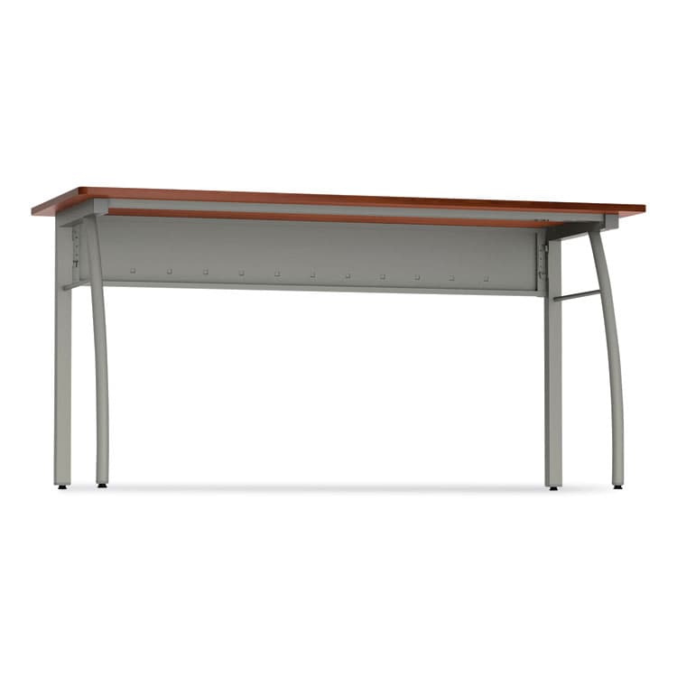 LINEA ITALIA Trento Line Rectangular Desk, 59.13" x 23.63" x 29.5", Cherry (LITTR742CH) thumbnail 2