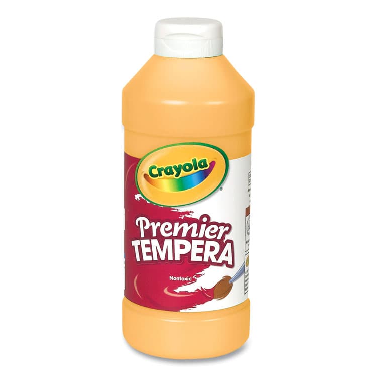 BINNEY & SMITH / CRAYOLA Premier Tempera Paint, Peach, 16 oz Bottle (CYO541216033)