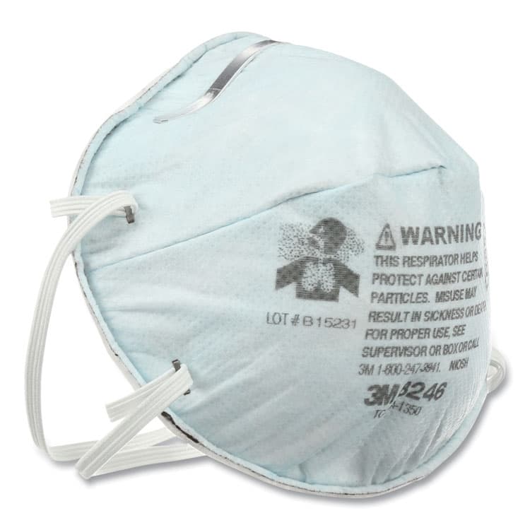 3M/COMMERCIAL TAPE DIV. Particulate Respirator 8246, R95, Standard Size, 120/Carton (MMM8246) thumbnail 3