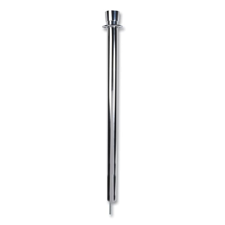 TATCO Crowd Control Posts, Chrome, 41" High, Silver, 2/Box (TCO11000) thumbnail 2