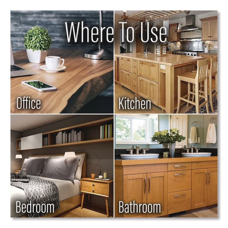 RECKITT BENCKISER Oil, Furniture, Fresh Lemon, 16 oz Bottle, 6/Carton (RAC75143CT) thumbnail 4