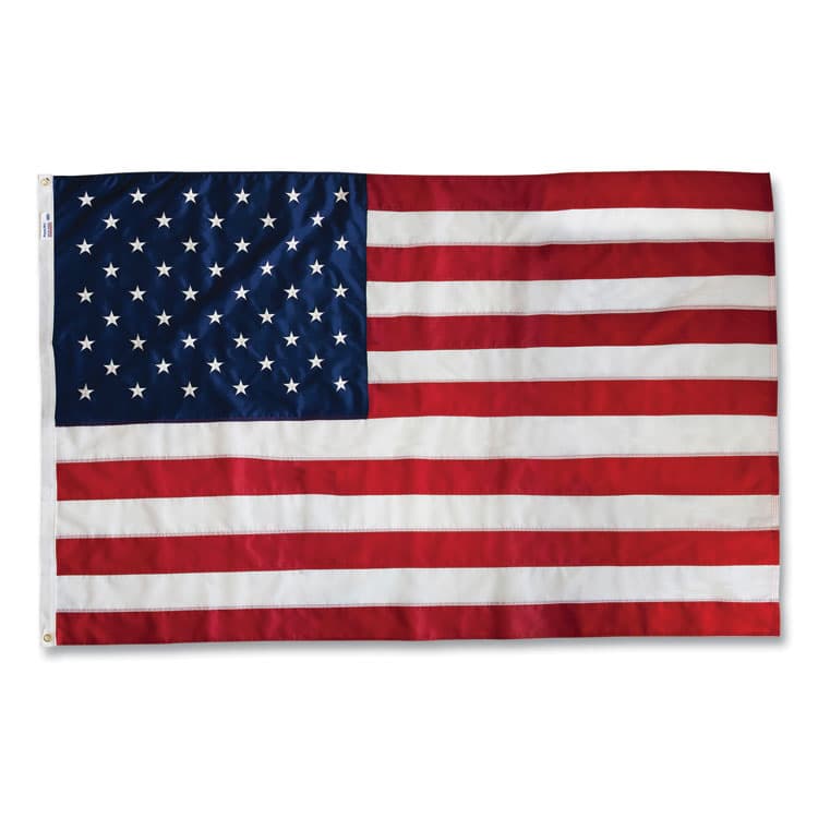 ADVANTUS CORPORATION All-Weather Outdoor U.S. Flag, 72" x 48", Heavyweight Nylon (AVTMBE002220)
