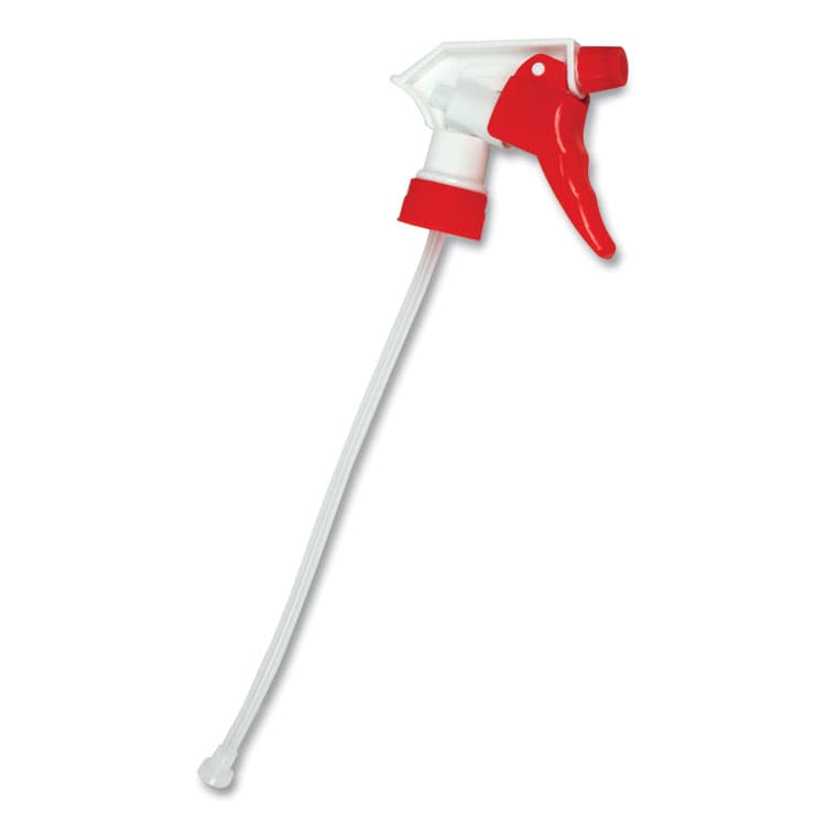 IMPACT PRODUCTS, LLC Spray Trigger, 9.5" Tube, Fits 32 oz Bottles, Red/White (IMP490624)