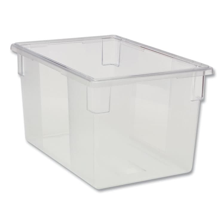 RUBBERMAID COMMERCIAL PROD. Food/Tote Boxes, 21.5 gal, 26 x 18 x 15, Clear, Plastic (RCP3301CLE) thumbnail 2