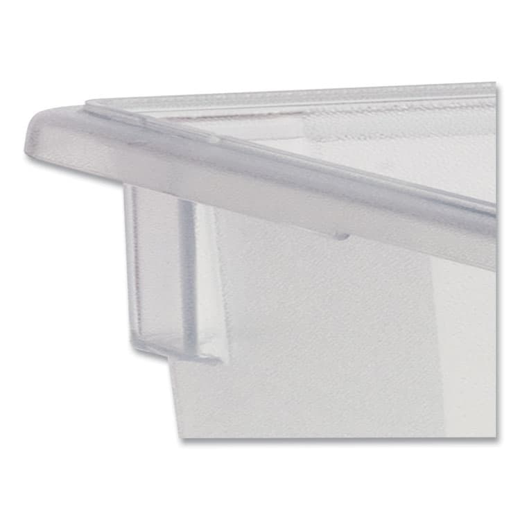 RUBBERMAID COMMERCIAL PROD. Food/Tote Boxes, 21.5 gal, 26 x 18 x 15, Clear, Plastic (RCP3301CLE) thumbnail 3