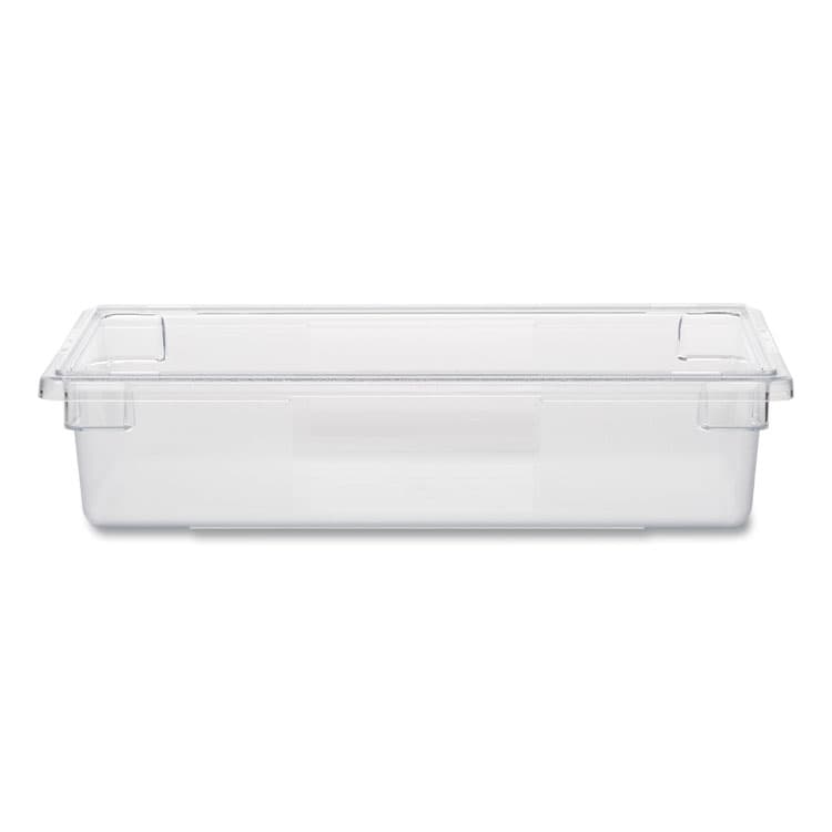 RUBBERMAID COMMERCIAL PROD. Food/Tote Boxes, 8.5 gal, 26 x 18 x 6, Clear, Plastic (RCP3308CLE)