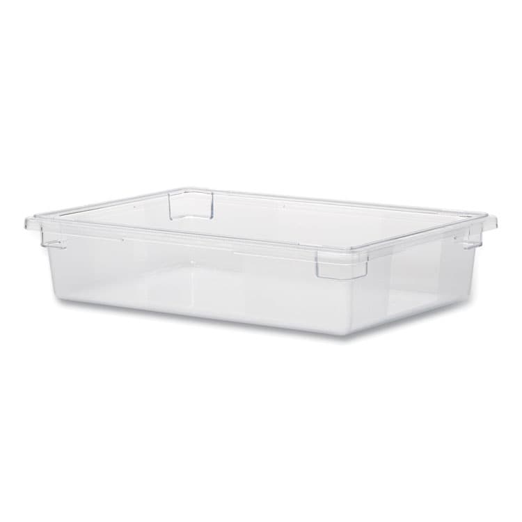 RUBBERMAID COMMERCIAL PROD. Food/Tote Boxes, 8.5 gal, 26 x 18 x 6, Clear, Plastic (RCP3308CLE) thumbnail 2