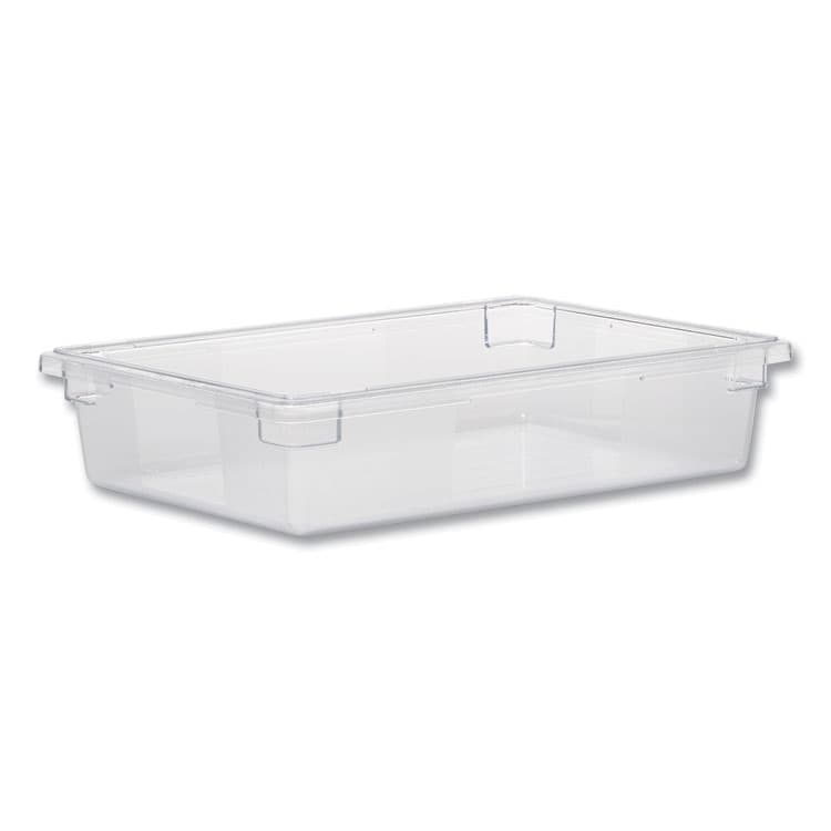 RUBBERMAID COMMERCIAL PROD. Food/Tote Boxes, 8.5 gal, 26 x 18 x 6, Clear, Plastic (RCP3308CLE) thumbnail 3