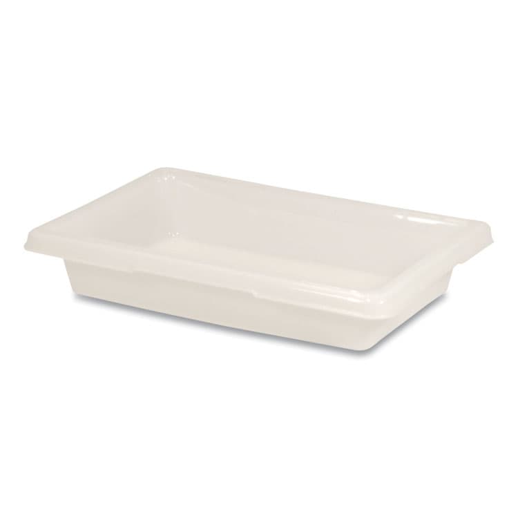 RUBBERMAID COMMERCIAL PROD. Food/Tote Boxes, 2 gal, 18 x 12 x 3.5, White, Plastic (RCP3507WHI) thumbnail 2