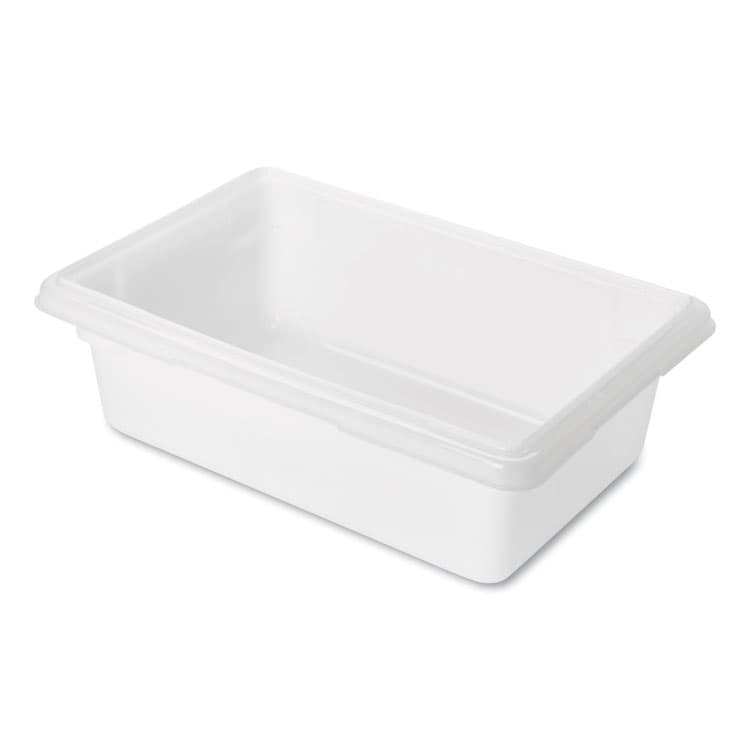 RUBBERMAID COMMERCIAL PROD. Food/Tote Boxes, 3.5 gal, 18 x 12 x 6, White, Plastic (RCP3509WHI) thumbnail 2