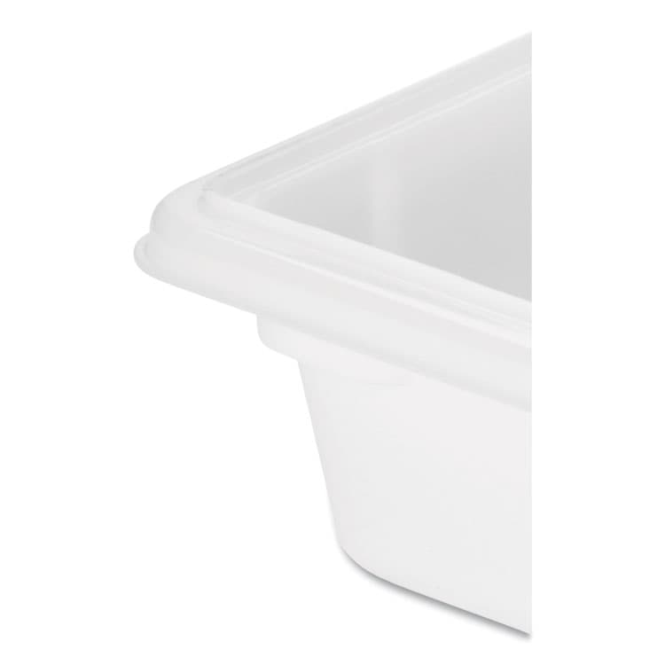 RUBBERMAID COMMERCIAL PROD. Food/Tote Boxes, 3.5 gal, 18 x 12 x 6, White, Plastic (RCP3509WHI) thumbnail 3