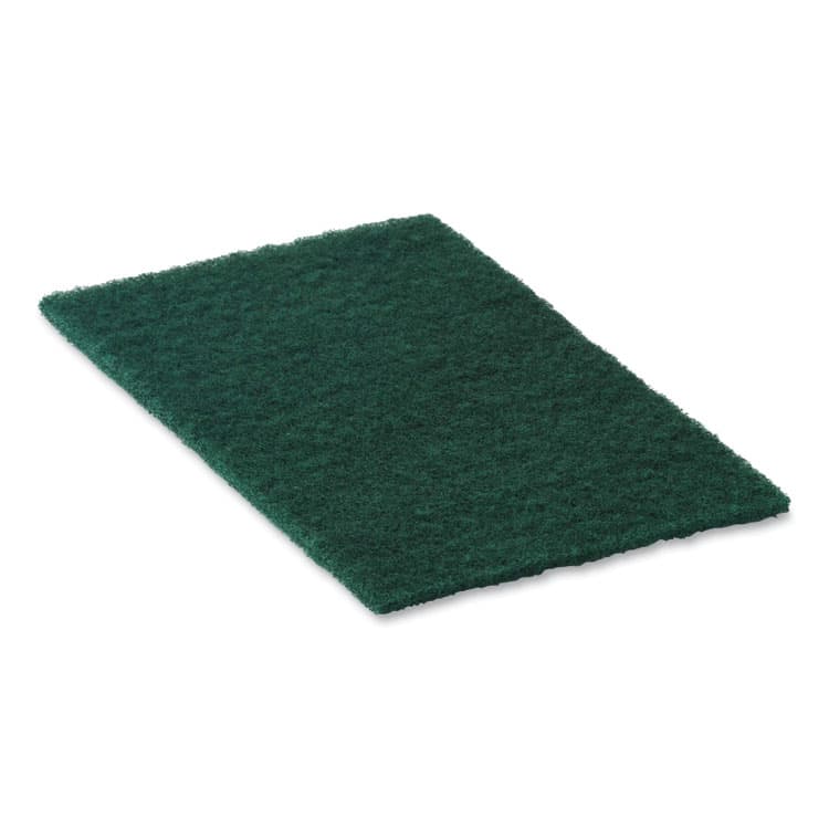 AMERICO MANUFACTURING CO 90-96 Medium Duty Hand Cleaning Pad, 6" x 9", Green, 60/Carton (AM7510114)