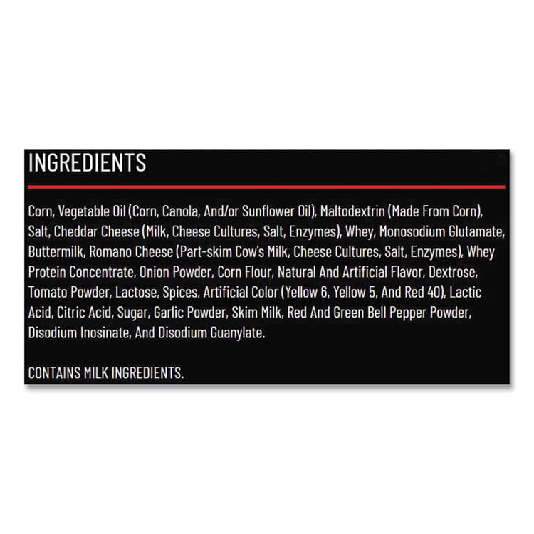 FRITO-LAY, . Nacho Cheese Tortilla Chips, 1.75 oz Bag, 64/Carton (LAY44375) thumbnail 3