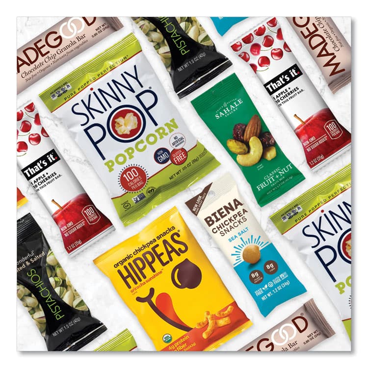 SNACK BOX PROS Vegan Snack Box, 15 Assorted Snacks/Box (GRR70000126) thumbnail 2