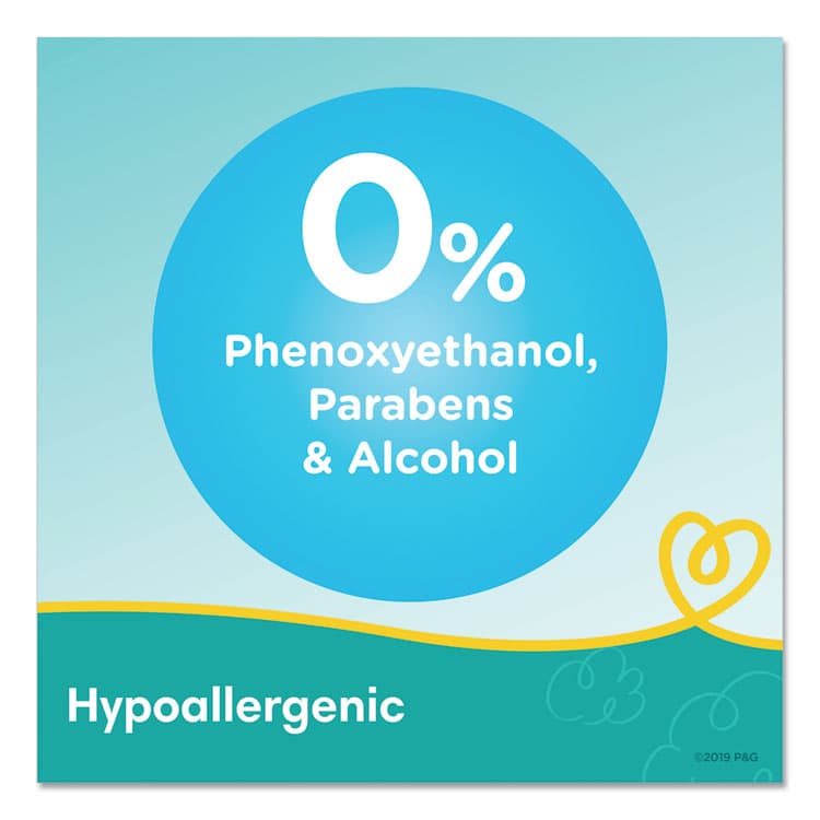 PROCTER & GAMBLE Complete Clean Baby Wipes, 1-Ply, Baby Fresh, 7 x 6.8, White, 72 Wipes/Pack, 8 Packs/Carton (PGC75536) thumbnail 4