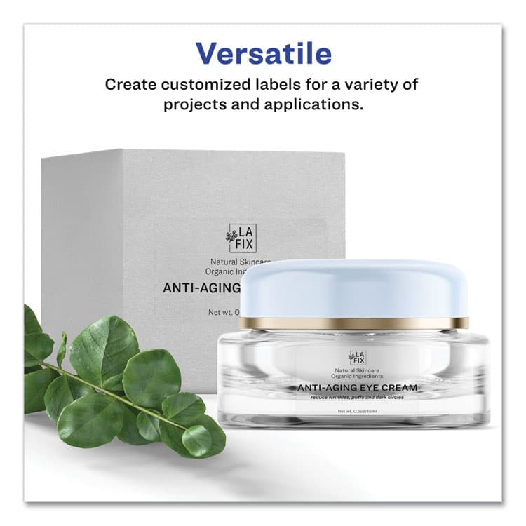 AVERY PRODUCTS CORPORATION Print-to-the-Edge Labels with Sure Feed and Easy Peel, 2 x 3, Glossy Clear, 80/Pack (AVE22822) thumbnail 3