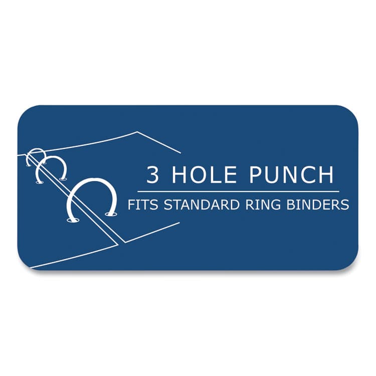 ROARING SPRING PAPER PRODUCTS Notebook Filler Paper, 3-Hole, 8.5 x 11, College Rule, 100/Pack (ROA83911) thumbnail 4
