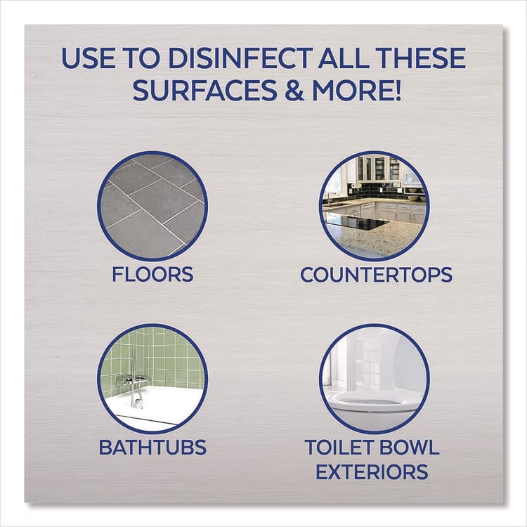 RECKITT BENCKISER Clean and Fresh Multi-Surface Disinfectant Cleaner, Lavender and Orchid Essence, 144 oz Bottle, 4/Carton (RAC88786) thumbnail 4