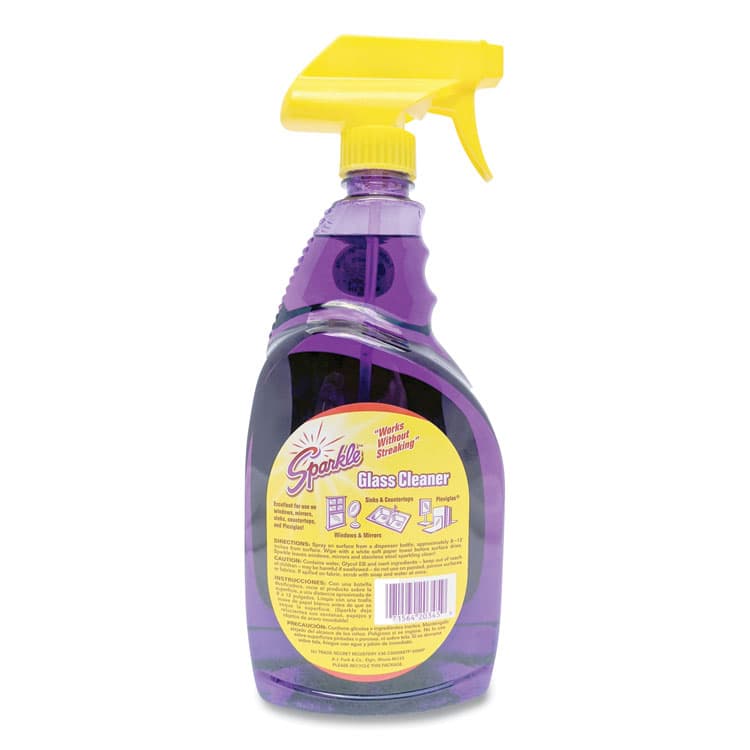 A.J. FUNK AND CO Glass Cleaner, 33.8 oz Spray Bottle, 12/Carton (FUN20345CT) thumbnail 3