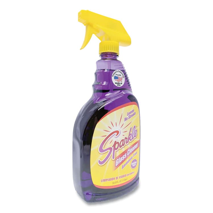 A.J. FUNK AND CO Glass Cleaner, 33.8 oz Spray Bottle, 12/Carton (FUN20345CT) thumbnail 4