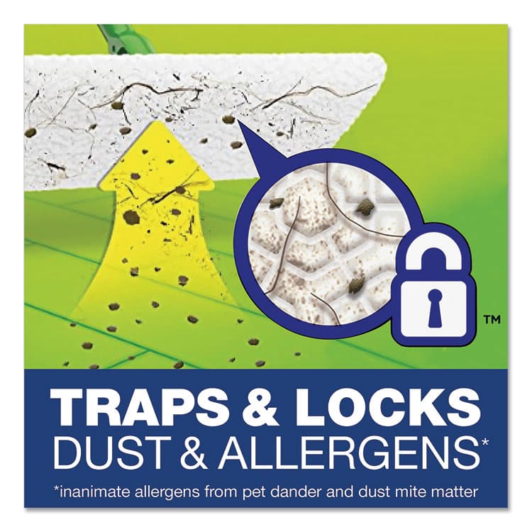 PROCTER & GAMBLE Dry Refill Cloths, 10.63" x 8", White, 32/Box (PGC33407BX) thumbnail 4