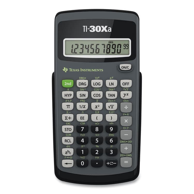 TEXAS INSTRUMENTS TI-30Xa Scientific Calculator, 10-Digit LCD (TEXTI30XA) thumbnail 3