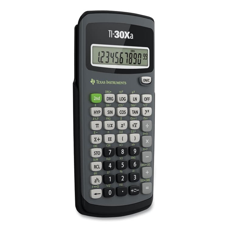 TEXAS INSTRUMENTS TI-30Xa Scientific Calculator, 10-Digit LCD (TEXTI30XA) thumbnail 4