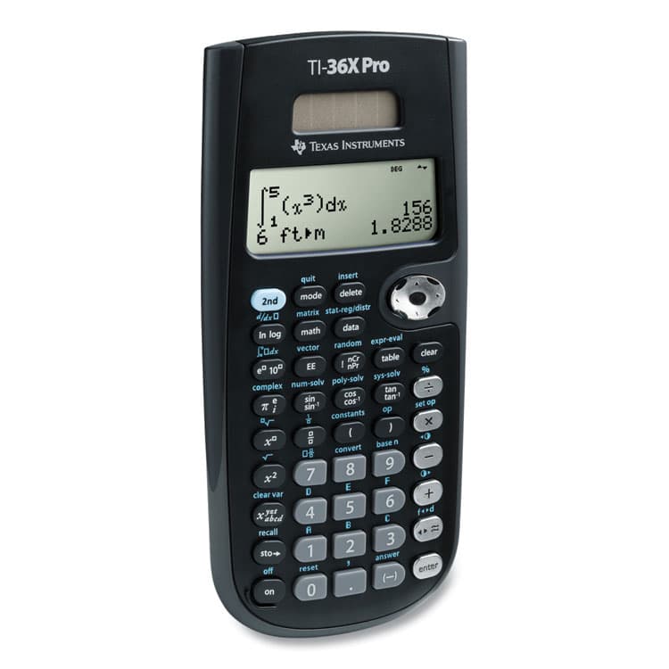 TEXAS INSTRUMENTS TI-36X Pro Scientific Calculator, 16-Digit LCD (TEXTI36XPRO) thumbnail 3