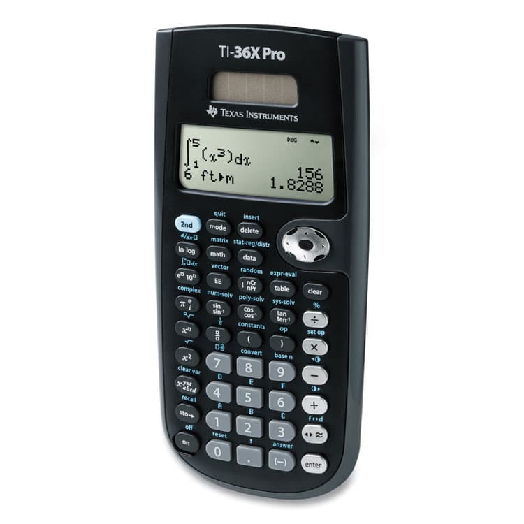 TEXAS INSTRUMENTS TI-36X Pro Scientific Calculator, 16-Digit LCD (TEXTI36XPRO) thumbnail 4