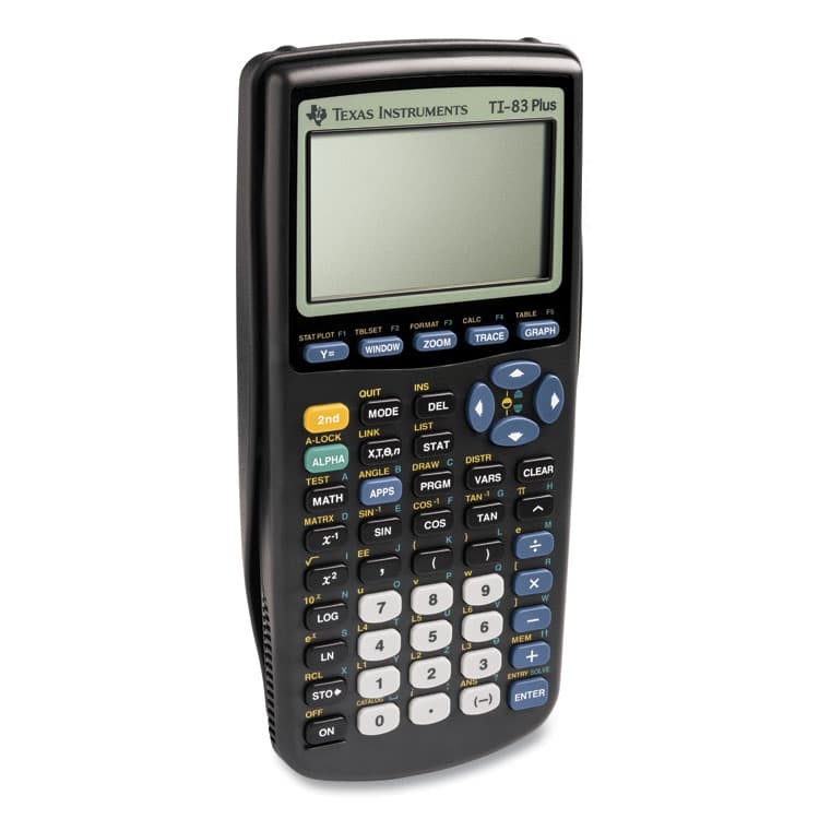 TEXAS INSTRUMENTS TI-83Plus Programmable Graphing Calculator, 10-Digit LCD (TEXTI83PLUS) thumbnail 4
