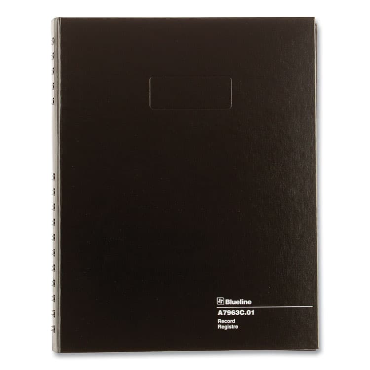 REDIFORM OFFICE PRODUCTS AccountPro Records Register Book, Black Cover, 9.5 x 6 Sheets, 300 Sheets/Book (REDA7963C01) thumbnail 2