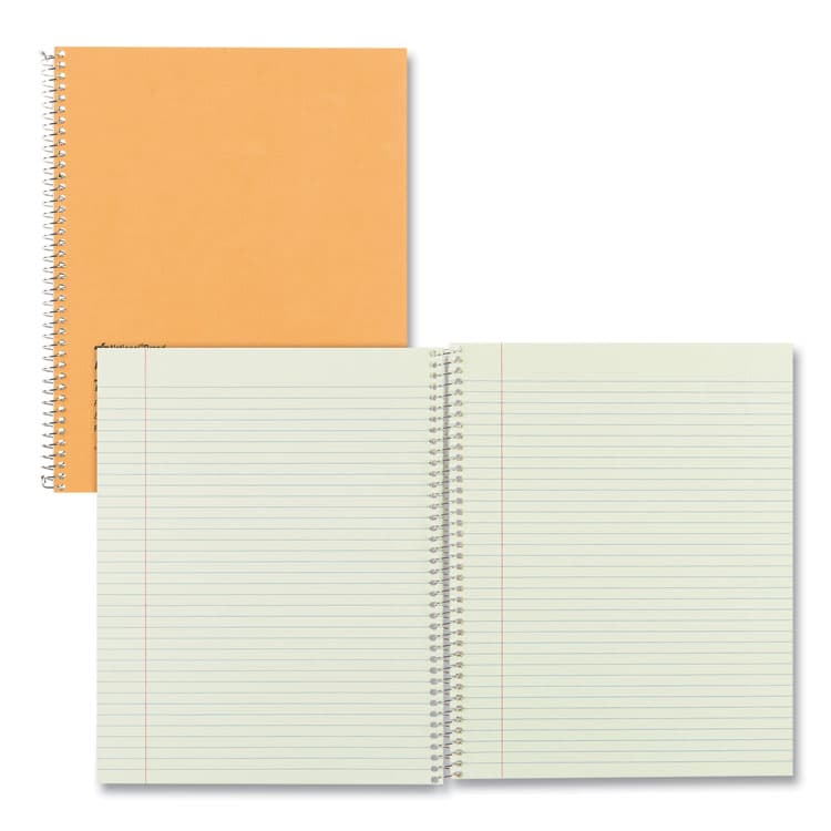 REDIFORM OFFICE PRODUCTS Single-Subject Wirebound Notebooks, Narrow Rule, Brown Board Cover, (80) 10 x 8 Eye-Ease Green Sheets (RED33008) thumbnail 2